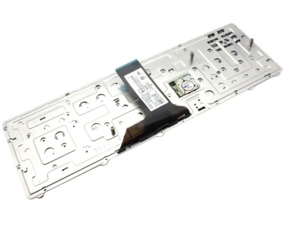 Tastatura HP Neagra cu TrackPoint EliteBook 8760W layout US fara rama enter mic, cu TrackPoint EliteBook 8770W foto