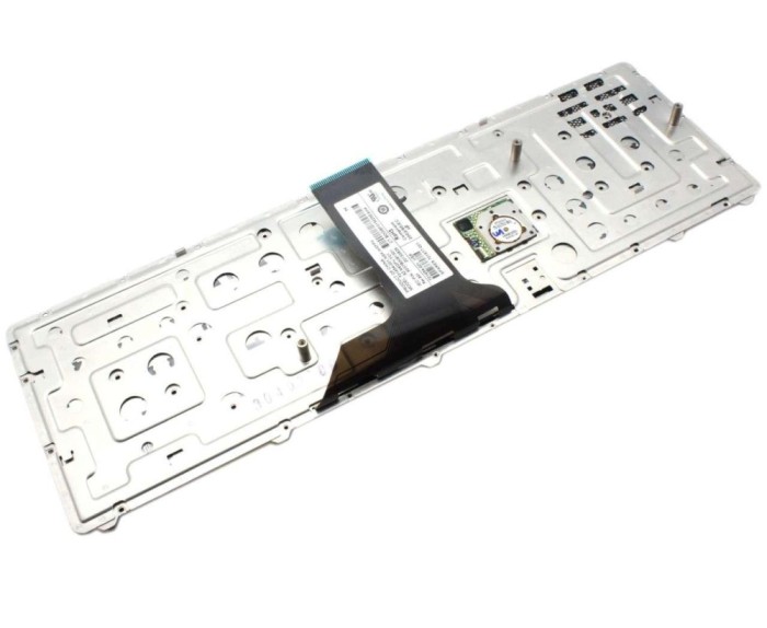 Tastatura HP Neagra cu TrackPoint EliteBook 8760W layout US fara rama enter mic, cu TrackPoint EliteBook 8770W