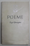 DEDICATIA LUI VIRGIL GHEORGHIU PENTRU VERONICA PORUMBACU , PE VOLUMUL &#039; POEME &#039; , 1966