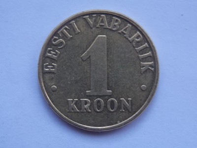 1 KROON 2001 ESTONIA foto