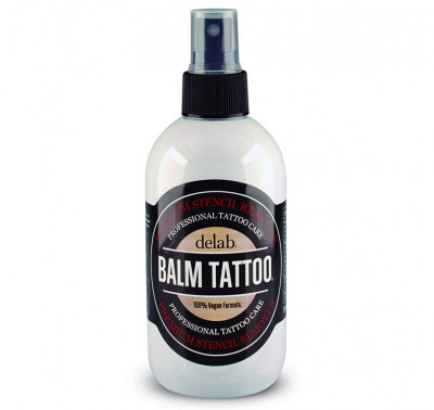 Spray, Balm Tattoo, pentru Curatarea Sablonului de Tatuaj, cu Aloe Vera, Formula Vegana, 250ml foto