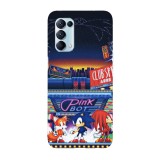 Husa compatibila cu Oppo A52, Viceversa, model Sonic x Tails x Knuckles, Silicon, TPU, Transparent, Carcasa