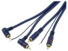 Cablu RCA 5m Bleumarin &icirc;n Unghi, 4Carmedia
