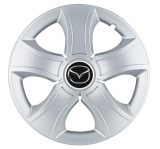 Cumpara ieftin Set 4 Capace Roti pentru Mazda, model Bis Gray, R16
