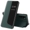 Husa Huawei P30 Pro Eco Leather View flip tip carte, verde