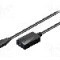 Cablu USB A mufa, USB A soclu, USB 3.0, lungime 5m, negru, Goobay - 95727