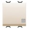 Intrerupator simplu semn cu led 2M Gewiss Chorus Ivory GW11033