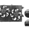 GMV radiator electroventilator Ford Mondeo, 10.2000-08.2007, motor 1.8 16V, 2.0 16V, 2.5 V6, 3.0 V6, benzina, cutie manuala/automata, cu/fara AC, 310