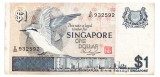 Singapore 1 Dolar 1976 Seria 932592