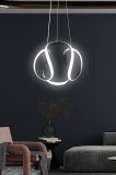 Cumpara ieftin Lustra Venaticorus Black-White Light Negru