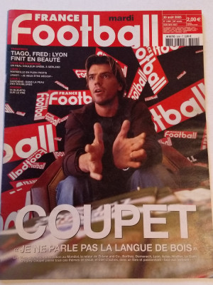 Revista fotbal - &amp;quot;FRANCE FOOTBALL&amp;quot; (30.08.2005) foto