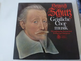 Geistliche Chormusik - Heinrich Schutz, VINIL, Clasica