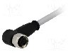 Conector M8, 3 pini, clasa etanseitate {{Clasa etan&amp;#351;eitate}}, HARTING - 21348300380005