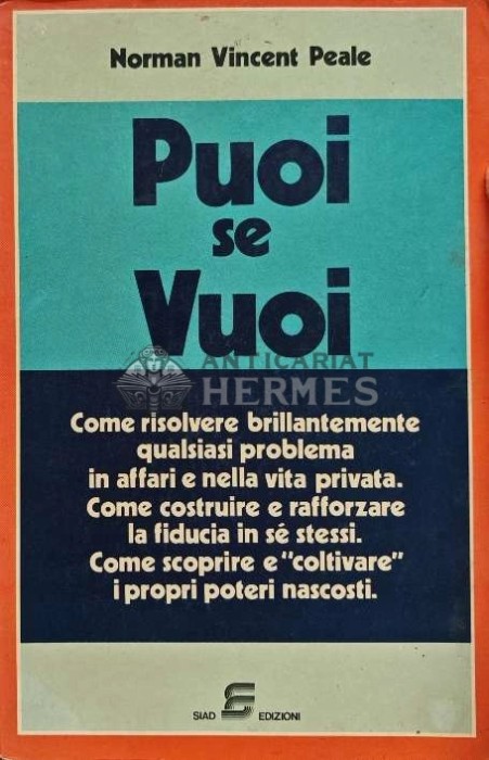 Puoi se Vuoi - 1984 - Norman Vincent Peale (XE24)