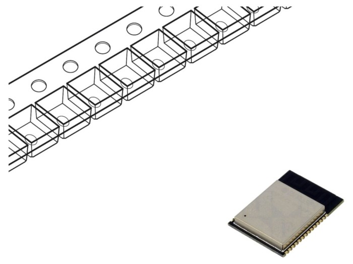 Modul IoT Bluetooth WiFi SMD