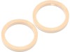 Set 2 distantiere pentru difuzoare auto, 130mm, MDF, T101765