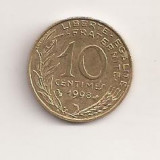 Moneda Franta - 10 Centimes 1998 v2, Europa