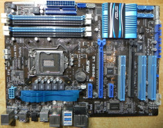 Placa gaming P8P67 LE socket LGA 1155/Socket H2 CrossFireX/DDR3 i7 foto