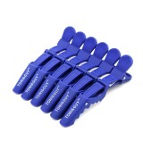 Set de 2 unități: Clame pentru păr, 6 bucăți, albastre