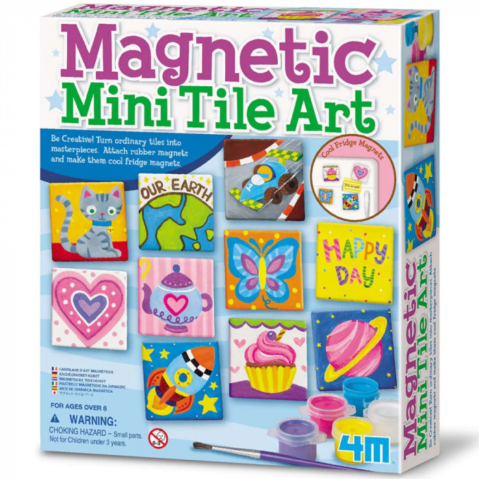 Set cu placute creative de pictat - magnetic