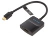 Adaptor HDMI la mini DisplayPort 0,15m Negru