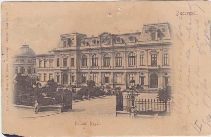 CP Bucuresti Bucuresci Palatul Regal ND(1905)
