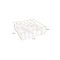 Organizator de dulap sau sertar cu 6 compartimente pentru lenjerie intima, alb 32 cm x 32 cm x 12 cm