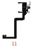 Banda Flex Receptor Audio Ureche iPhone 11, JCID, Serie Completa, FPC