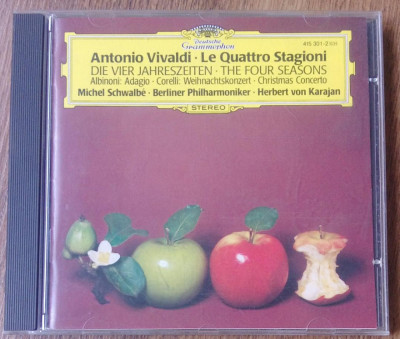 CD Antonio Vivaldi / Albinoni / Corelli - The Four Seasons (H.von Karajan) foto