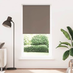 vidaXL Jaluzea cu role opace cafea 115x210 cm lățime țesătură 110,7 cm 4011053