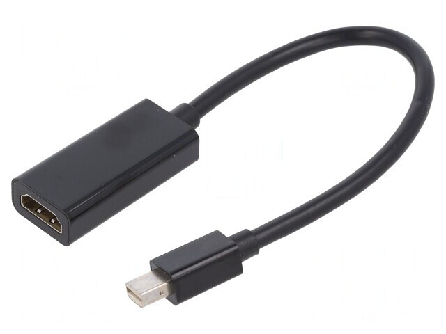 Adaptor DisplayPort la HDMI 0.15m Negru