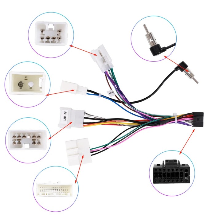 Cablaj Alimentare Conector Adaptor Toyota pentru navigatii Android - AD-BGRKIT081-C