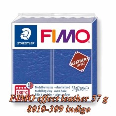 FIMO Effect 57g Albastru cerulean Leather