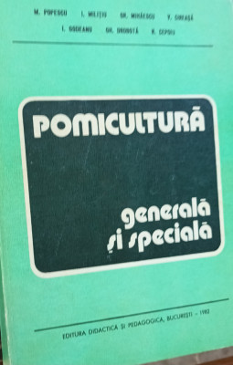 POMICULTURA GENERALA SI SPECIALA Marius Popescu foto