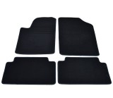 Covorase mocheta Peugeot Partner 5/2008-2018 cu 5 locuri; Citroen Berlingo Multispace Furgon 4/2008-2018 cu 5 locuri; Negru , set de 4 bucati