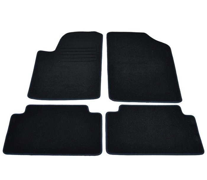 Covorase mocheta Peugeot Partner 5/2008-2018 cu 5 locuri; Citroen Berlingo Multispace Furgon 4/2008-2018 cu 5 locuri; Negru , set de 4 bucati AutoDriv