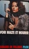 SAS Voir Malte et Mourir - Gerard de Villiers - Carte in Franceza