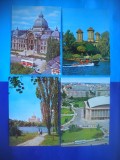 HOPCT LOT 2059 -IP BUCURESTI -4 CARTI POSTALE-CIRCULATE