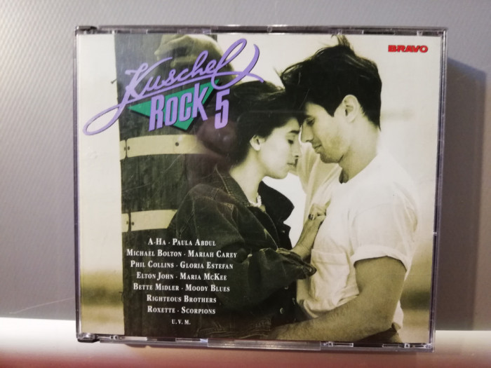 Kuschel Rock vol 5 - 2CD Box Set (1990/CBS/Germany) - CD ORIGINAL/Nou