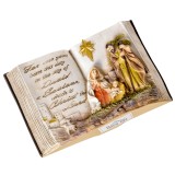 Figurina Nasterea Domnului 3D, Decoratiune de Craciun, decoratiune iesle 21.5x9.5x14cm HOMCOM | Aosom Romania