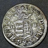 Ungaria 1 denar 1694 argint Leopold l