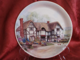 FARFURIE DECORATIVA PORTELAN ENGLEZESC BONE CHINA COTTAGES OF RURAL