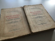 PROTOIEREU PROF. P. SVETLOV, INVATATURA CRESTINA IN EXPUNERE APOLOGETICA. VOL.I+ II CHISINAU 1935/1936 CU &rdquo;INDICATOR SISTEMATIC AL APOLOGETICII...&rdquo;