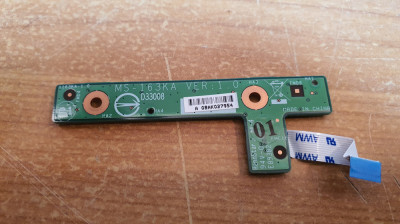 Power Button Board Laptop MSI MS163K foto