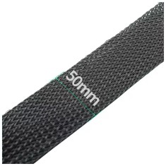 Manson negru PET pentru protectia cablurilor, 50mm