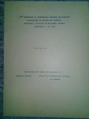 brosura Program matematica,CONFERENCE HELD UNDER THE AUSPICES OF MATHEMATICAL 91