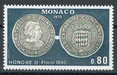 Monaco 1975 Mi 1185 MNH - Numismatică foto