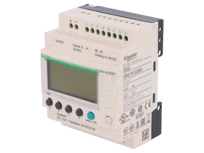 Releu programabil 8 IN 4 OUT DIN
