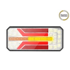 set 2 x Lampa stop camion LED cu semnalizare dinamica 12-24V
