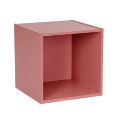 Raft lemn mdf roz 35x35x35 cm